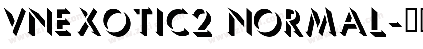 VnExotic2 Normal字体转换 VnExotic2 Normal字体转换